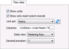 Raw Data Properties
